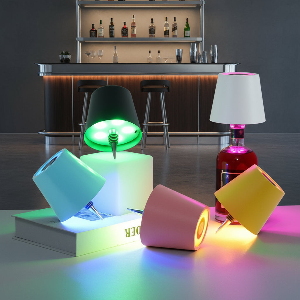 HALOWEEN BOTTLE LAMP