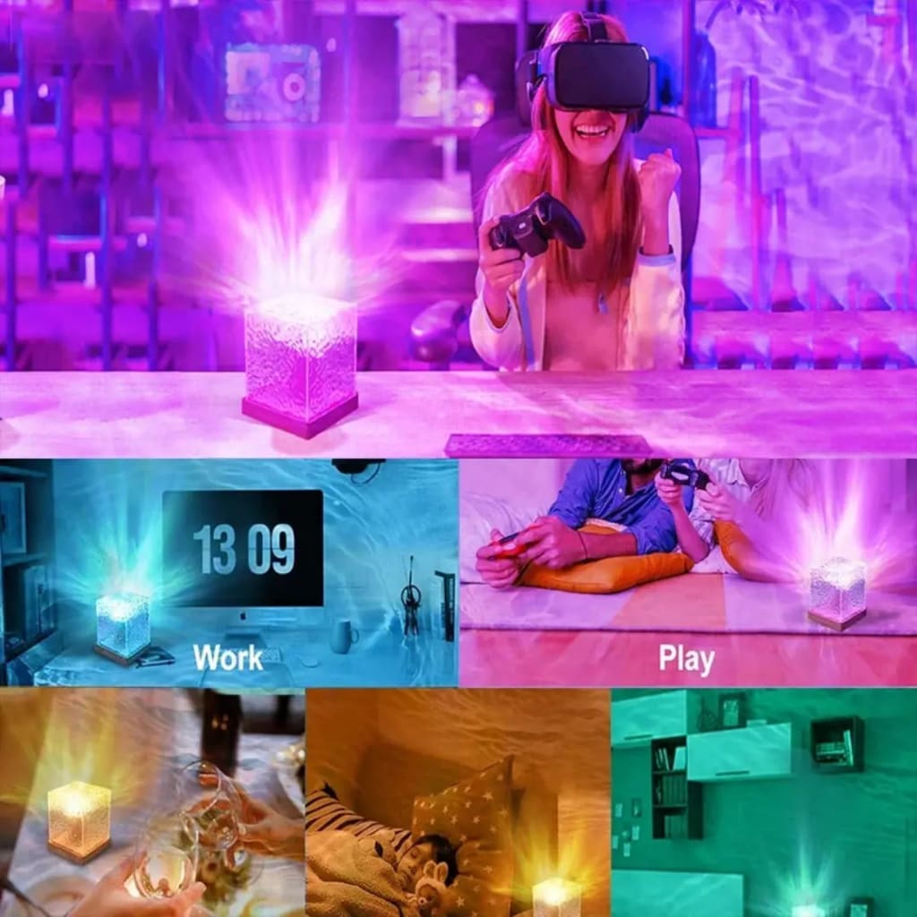 AuroraBoreal Northern Lights Projector - Bluetooth White Noise Night Light